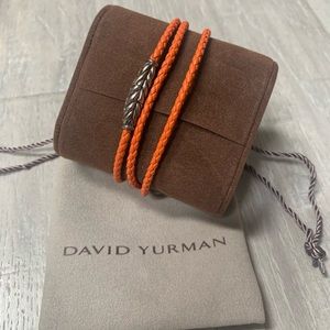David Yurman Chevron Triple Wrap Bracelet